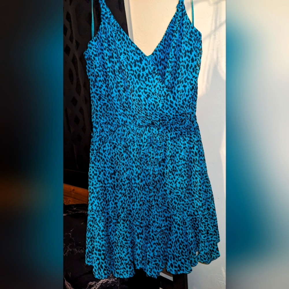 Francesca's Teal Romper